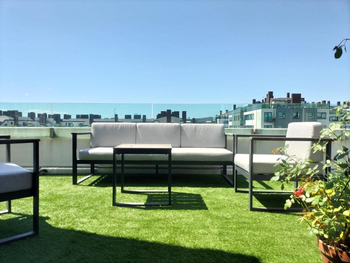 Апартаменты Preciosa Habitacion Doble En Atico Con Terraza II Сантьяго-де-Компостела Экстерьер фото