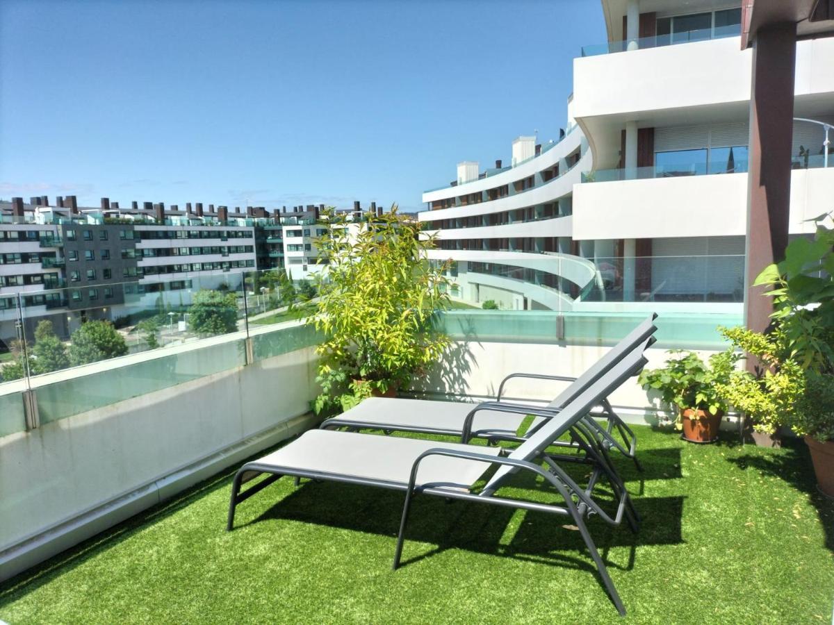 Апартаменты Preciosa Habitacion Doble En Atico Con Terraza II Сантьяго-де-Компостела Экстерьер фото