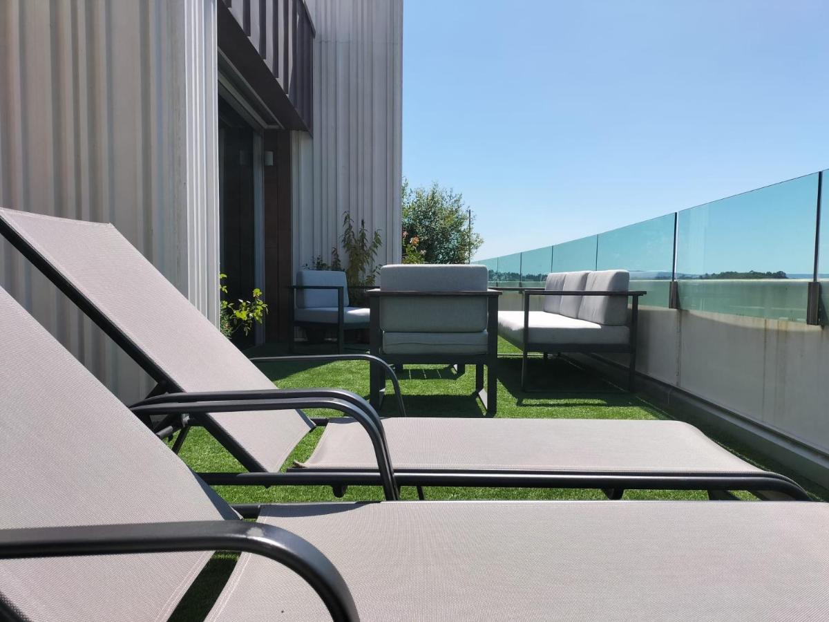 Апартаменты Preciosa Habitacion Doble En Atico Con Terraza II Сантьяго-де-Компостела Экстерьер фото